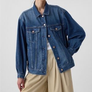 NWOT Gap x Doen - Oversized Icon Denim Jacket